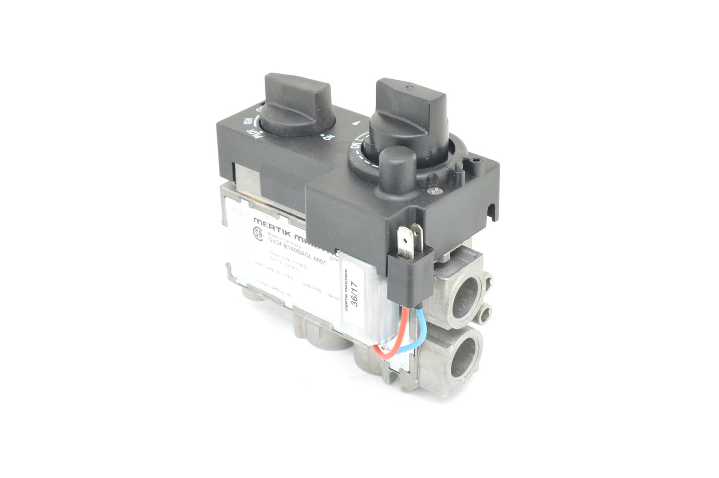 Maxitrol GV34 Series Valve (Rear Inlet / Outlet)