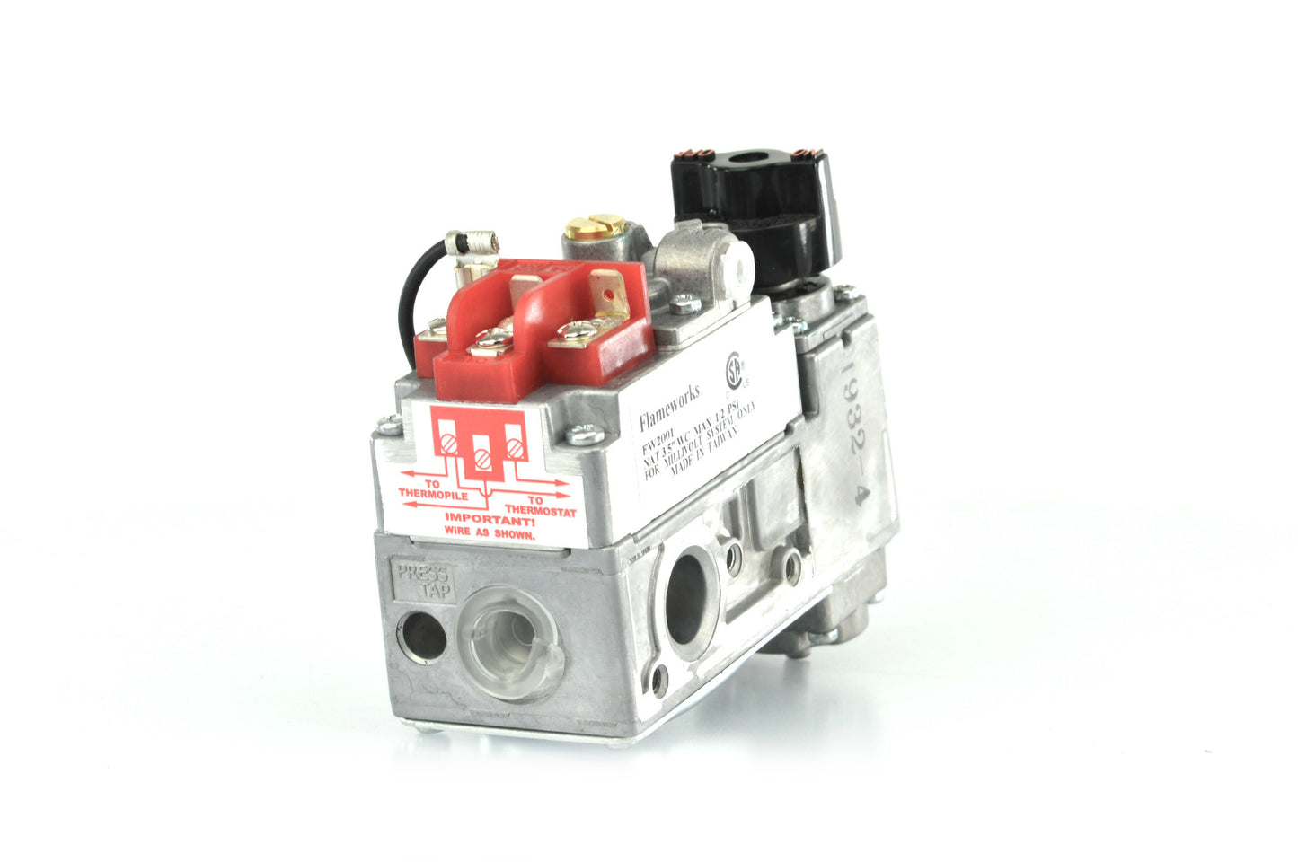 Dexen / Robertshaw Millivolt Valve No Turndown (Natural Gas)