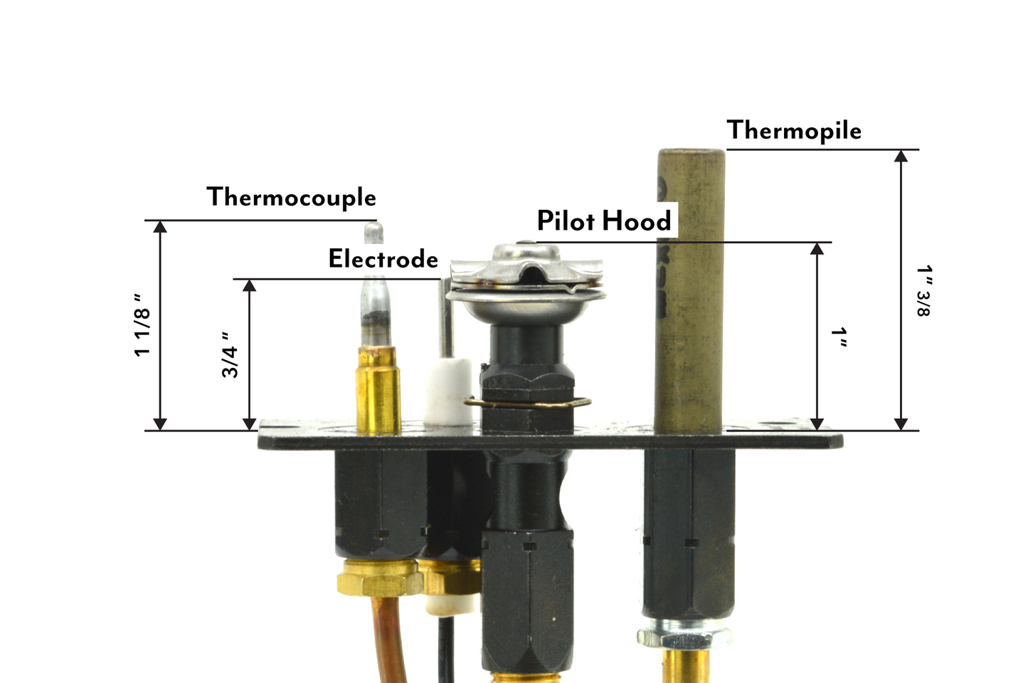 SIT Low Profile Top Mount Pilot Assembly Natural Gas